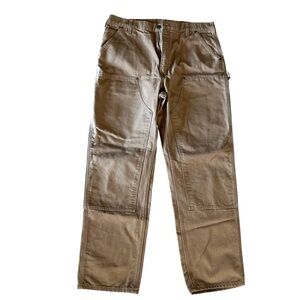 Carhartt Double Knee B01 BRN Loose Fit 36 (36 x 34) USA Duck Union EUC